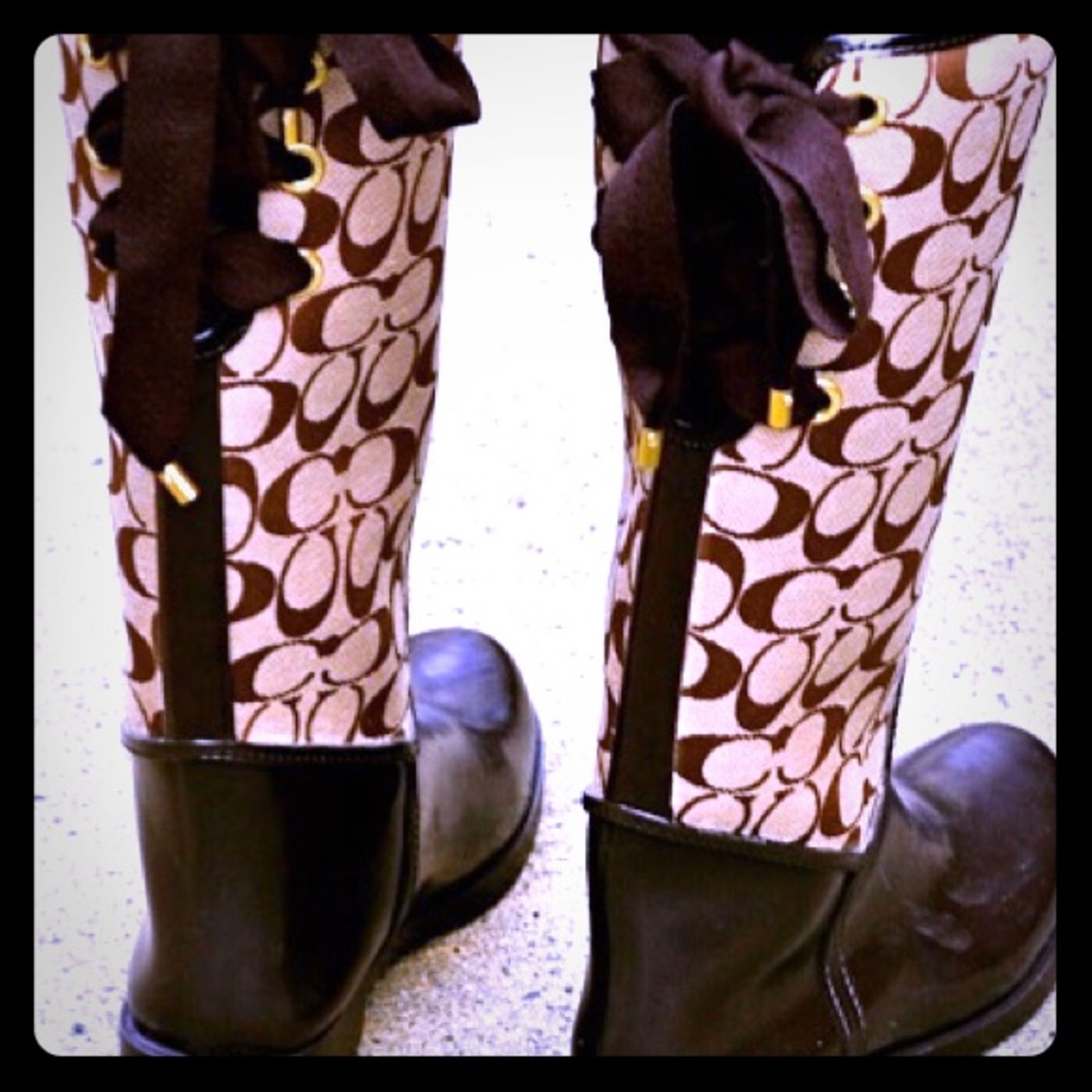 Coach Rain Boots Tristee